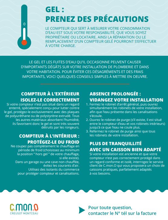 Comment protéger vos installations en hiver ? - CMonO